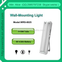 Rechargeable Wall Mounting & Portable Indoor Emergency Lamp with 10W Tube (WRS-8025)