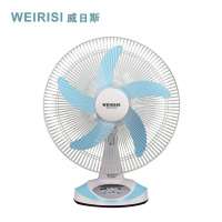 16" LED Rechargeable Emergency Fan With Mobile Charger & LED (WRS-2916A)