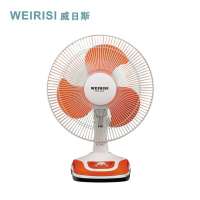 AC/DC Rechargeable Table Fan with Timer and LED Light WRS-2932