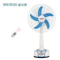 Rechargeable AC/DC Table Fan with Timer and USB/DC Socket (WRS-6116A)